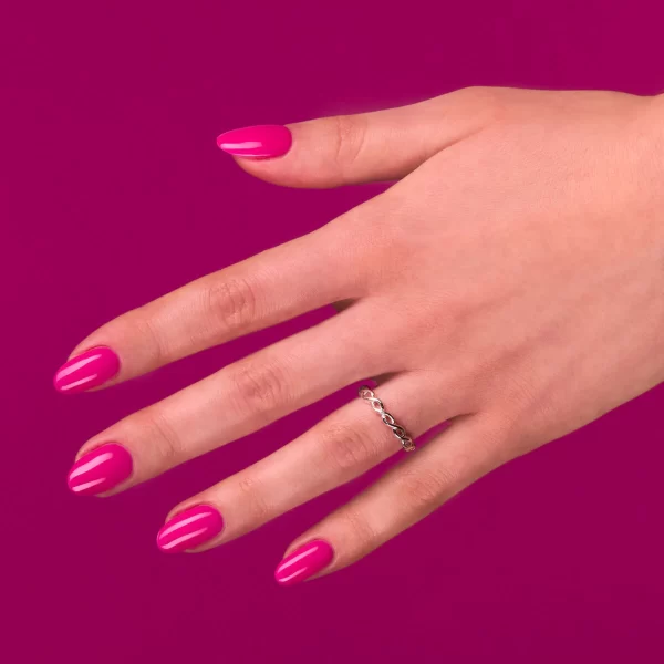 Semilac 391 UV Hybrid Raspberry Charm 3