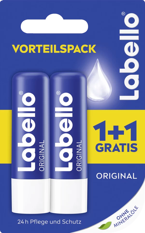 LABELLO Lippenpflegestift Original, Vorteilspack 1